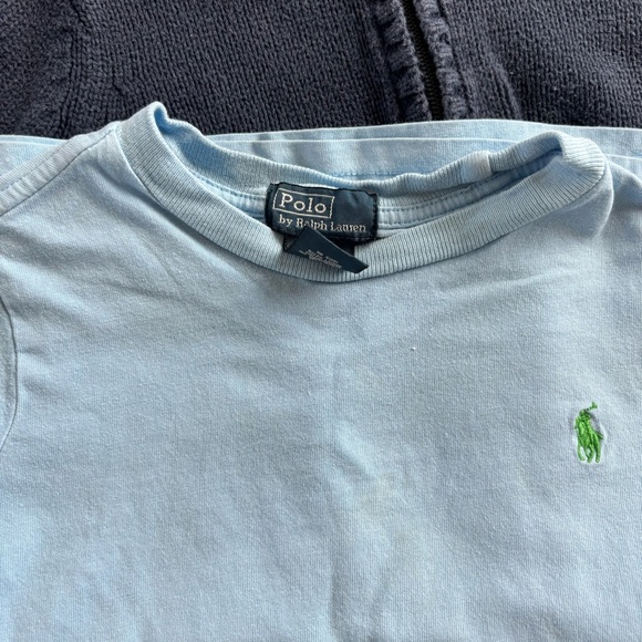 3T BOYS LOT PANTS, TEES AND SWEATER.  GAP. OLD NAVY. POLO.  LESS THAN $3 EACH - Picture 2 of 3